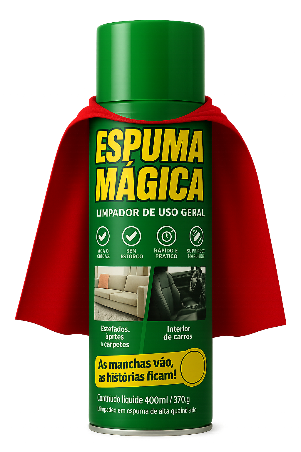 Espuma Mágica - Limpador a Seco